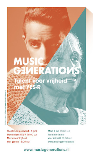 Flyer Music Generations YES R KLEIN