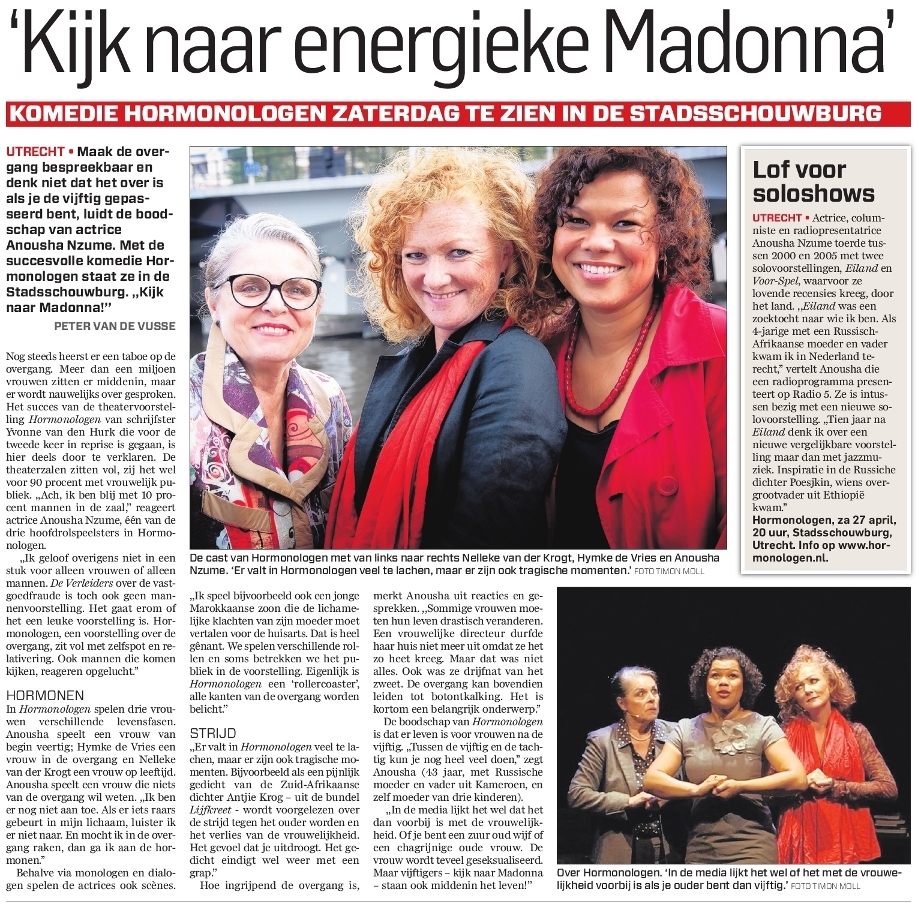 AD Utrechts Nieuwsblad 25-04-2013