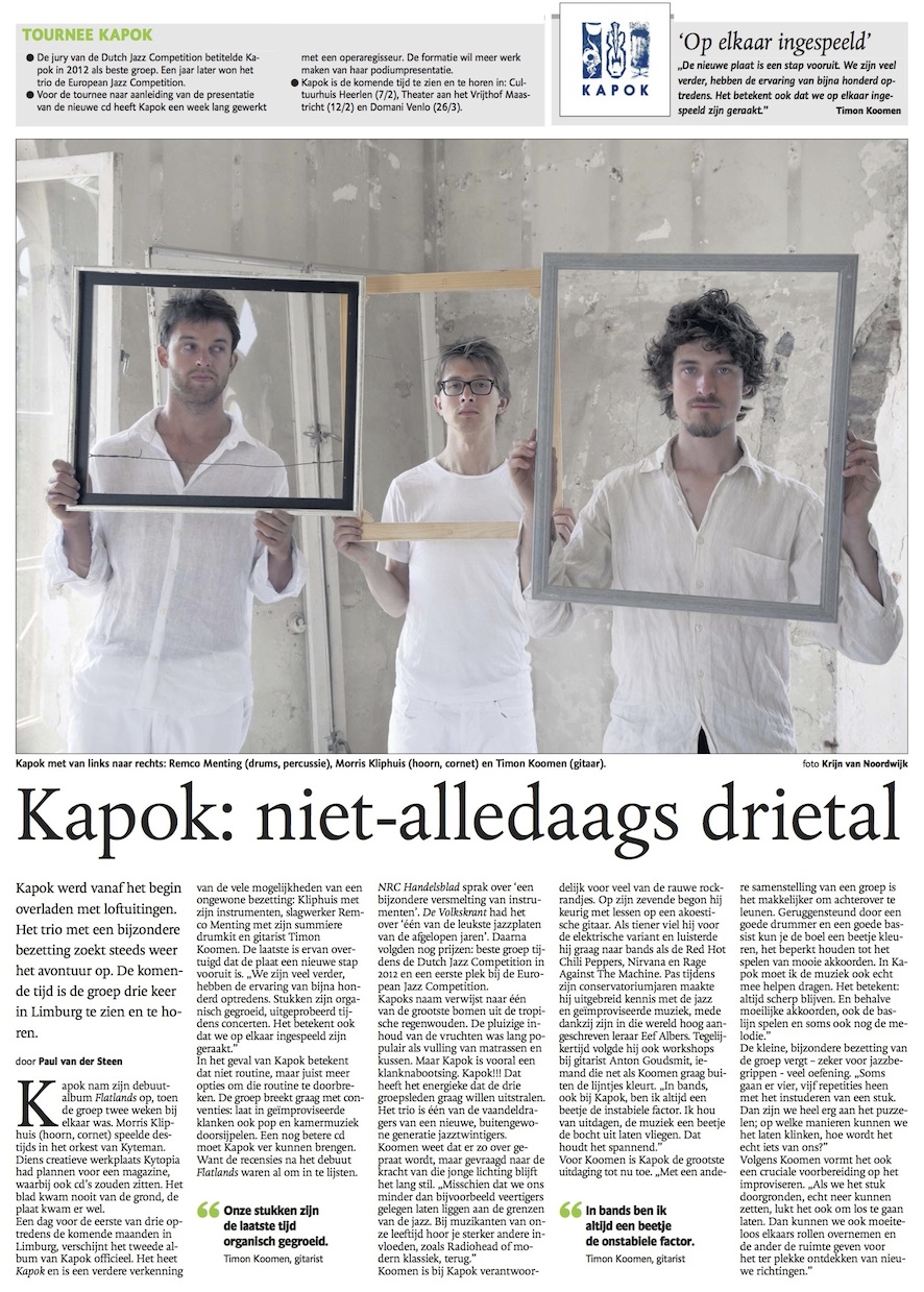 Dagblad de Limburger 06 02 2014